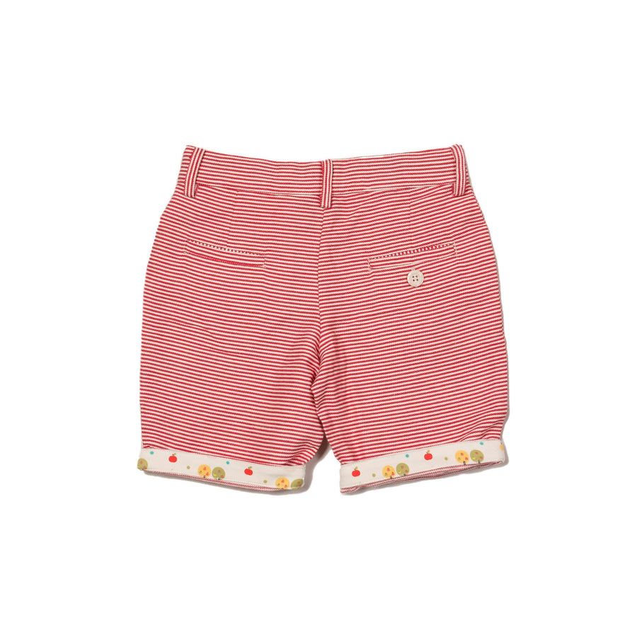 Little Green Radicals - Red Stripe Sunshine Shorts