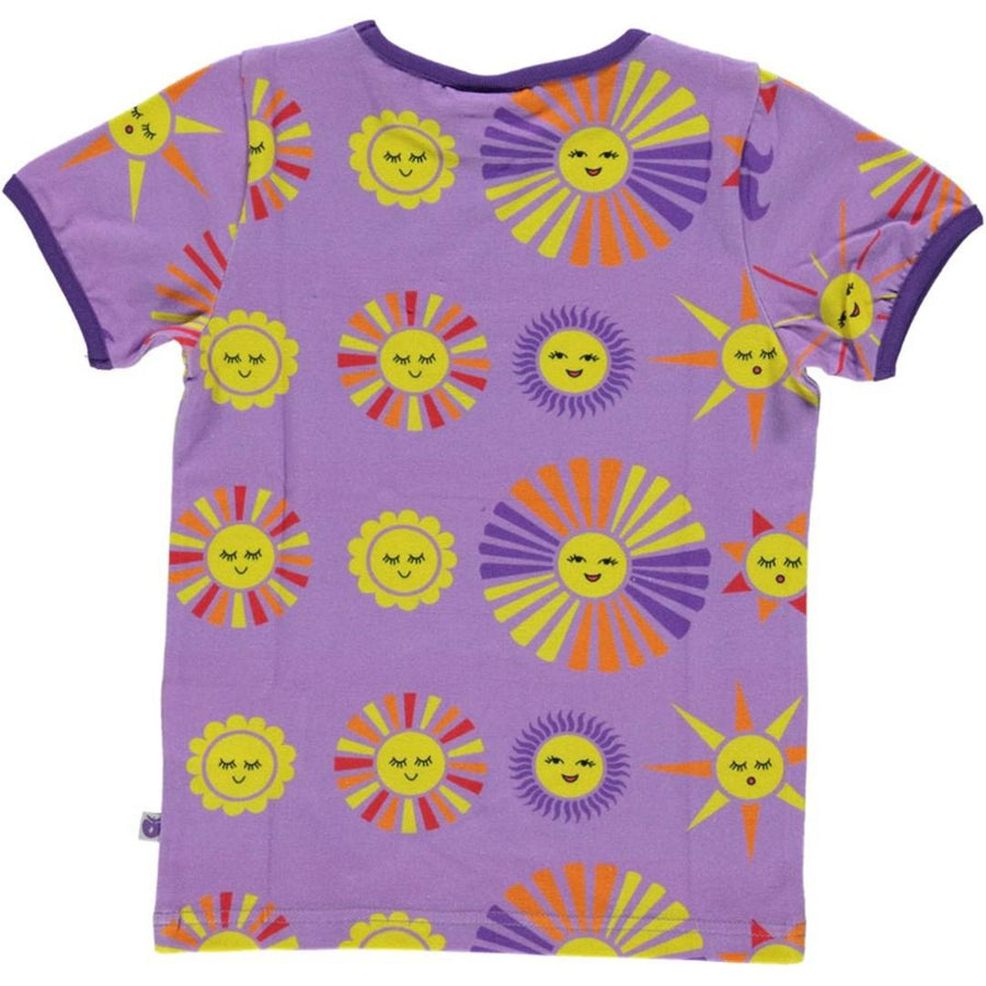 Småfolk - Sun Short Sleeved Top (Viola)