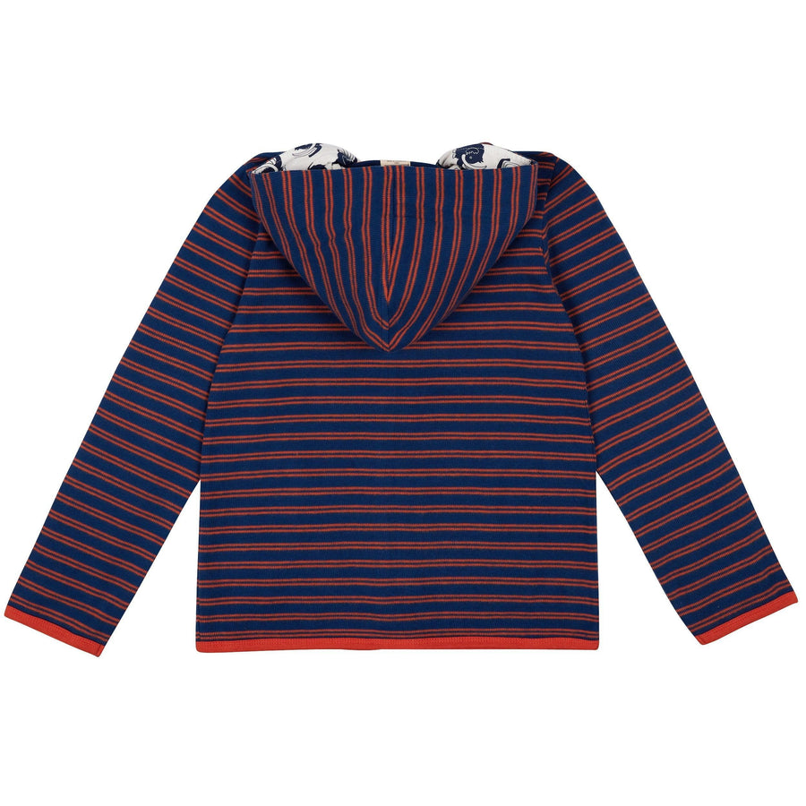 Loud + Proud - Ultramarine Striped Hoodie