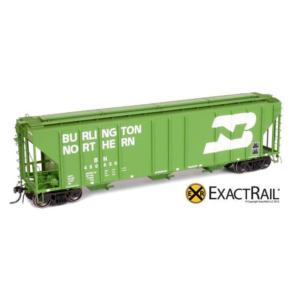 Ps 2cd 4427 Covered Hopper Ho Scale Bn Exactrail Exactrail Model Trains