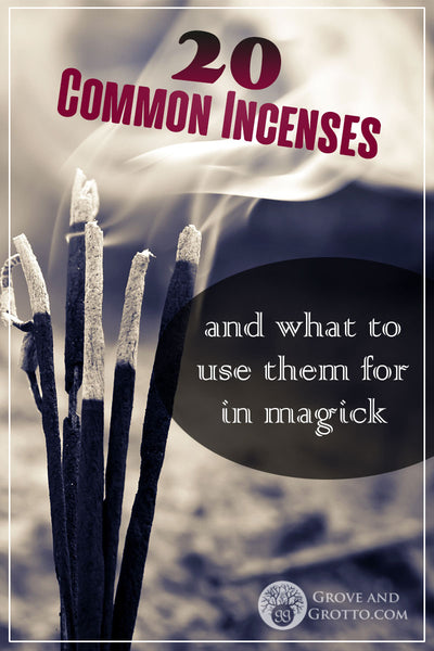 20 common incenses (and what to use them for in magick)