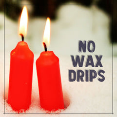 No wax drips