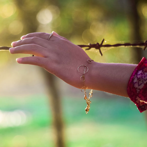 Touching barb wire