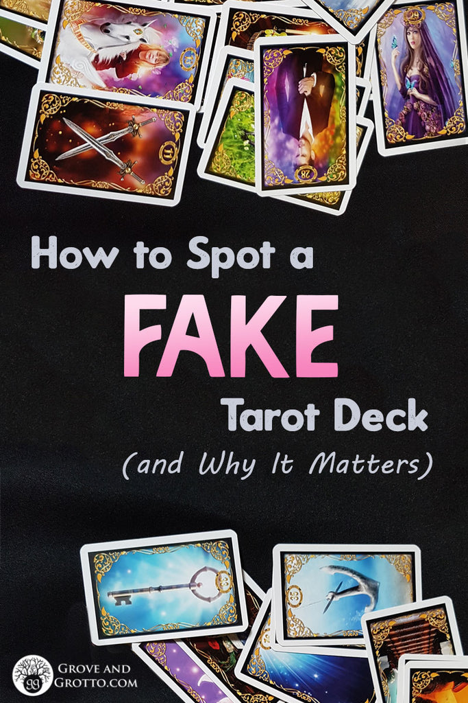 How to Spot a Fake Tarot Deck