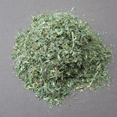 Dried alfalfa