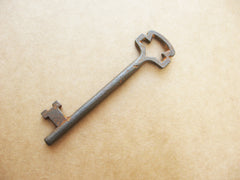 Old iron key