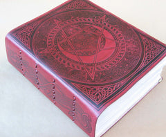 Giant leather Book of Shadows