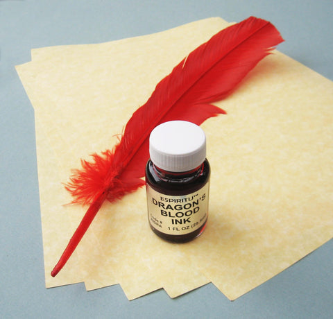 Dragon's blood writing kit