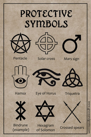 Protective magickal symbols