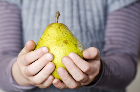 Pear being offered