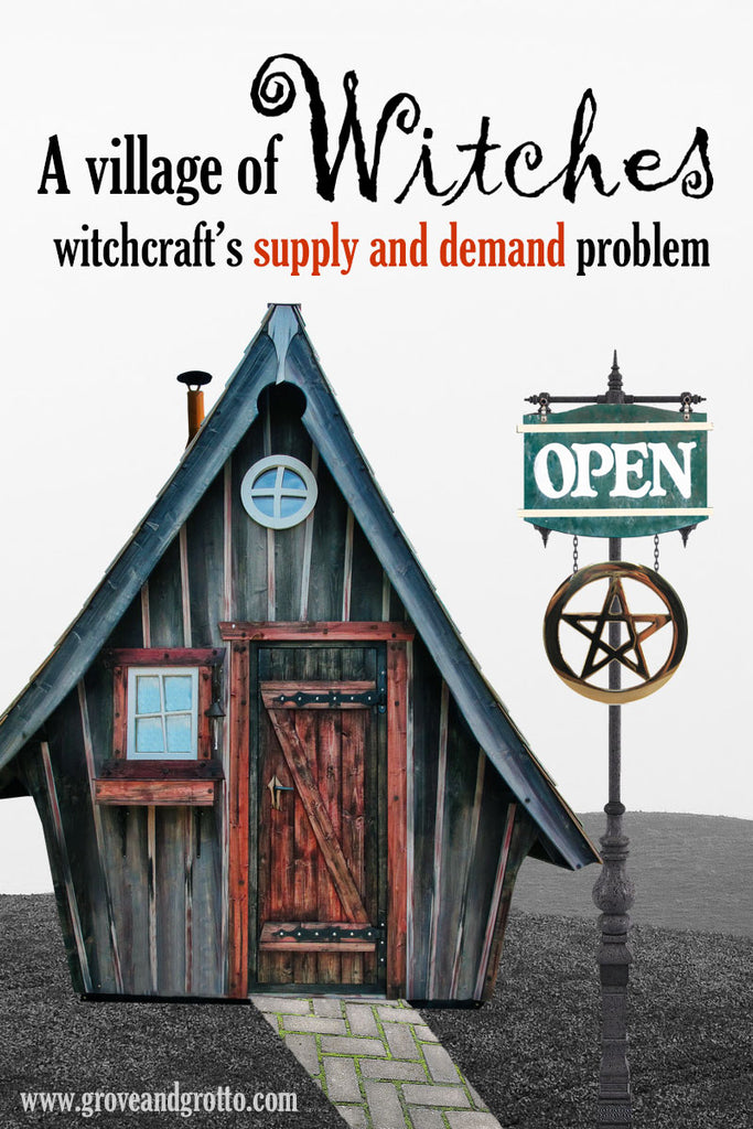 A village of Witches: Witchcraft's supply and demand problem