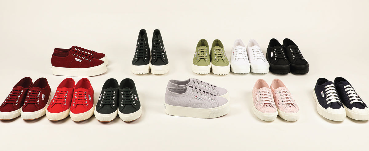 superga mule white