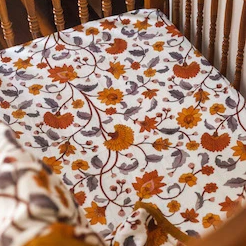 Pop Ya Tot Muslin Cot Sheet
