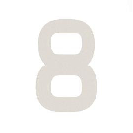 Aluminium Numeral 8