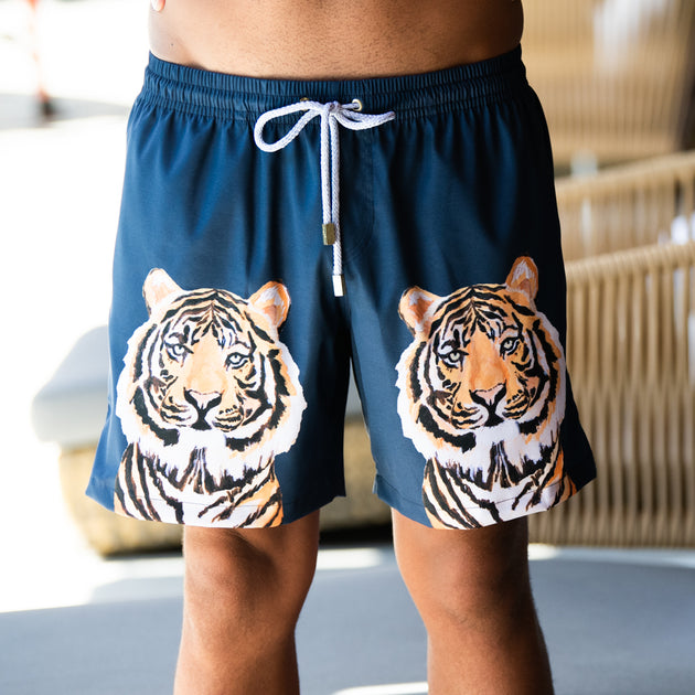 tiger swim shorts