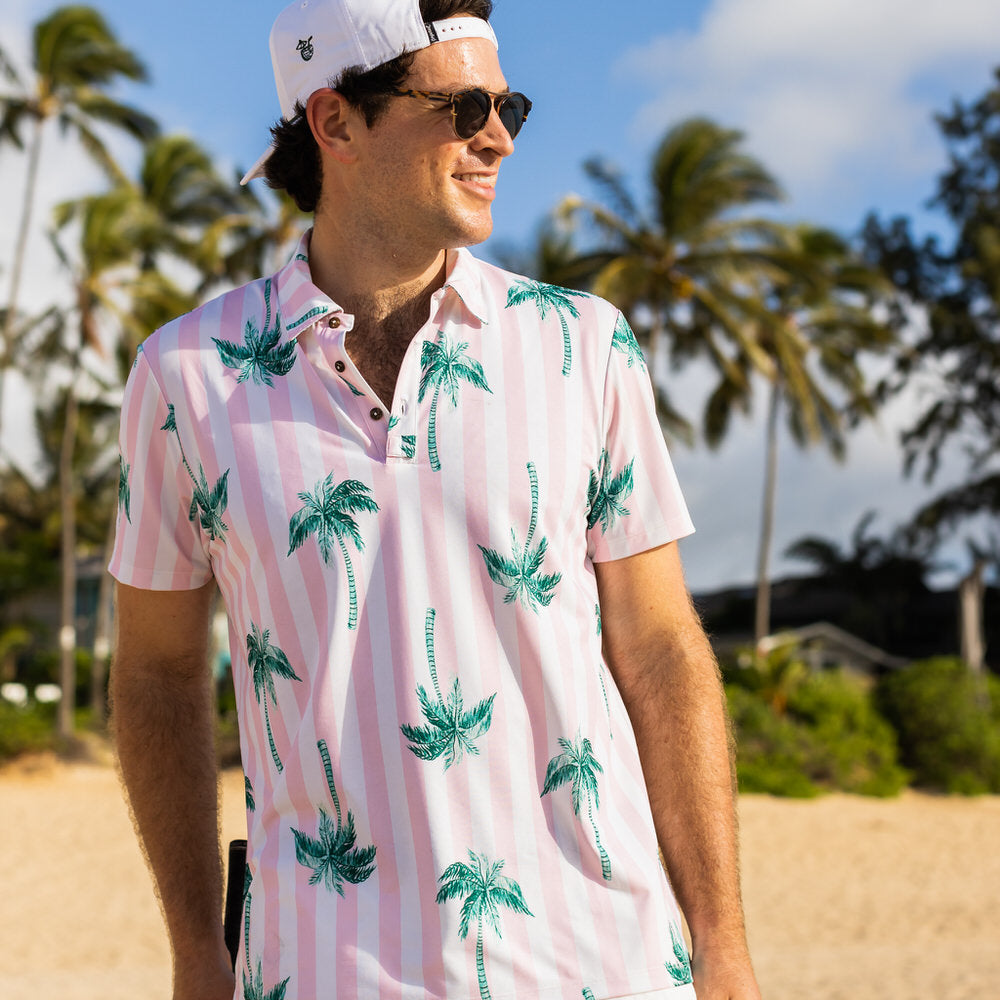 The Lunch - Men's Palm Tree Shirt by Kenny Flowers