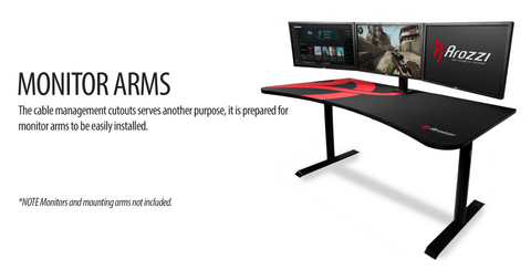 Arozzi Arena Gaming Desk