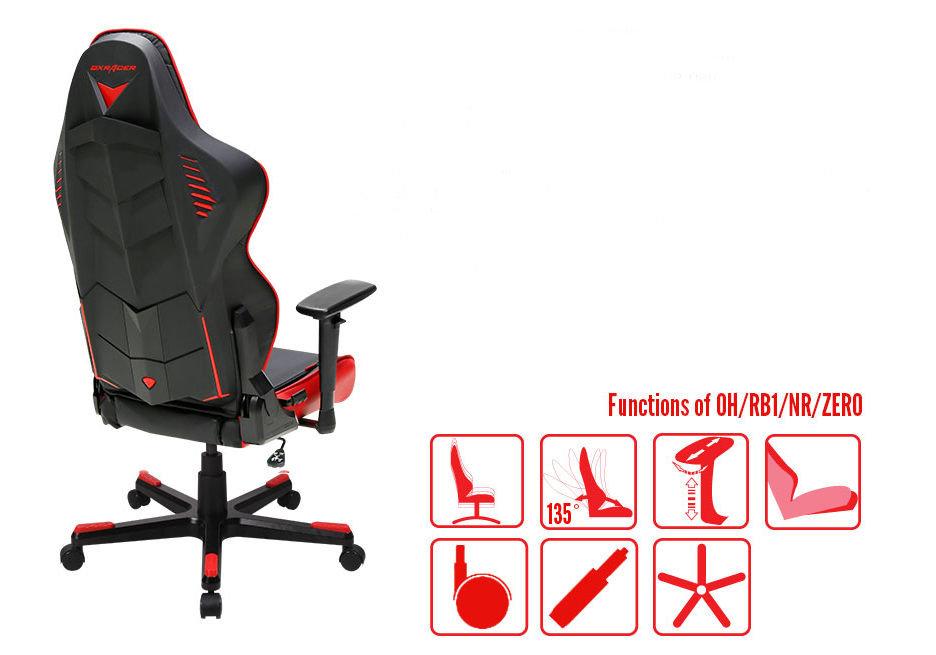 DXRacer OH/RB1/NR Gaming Chair 