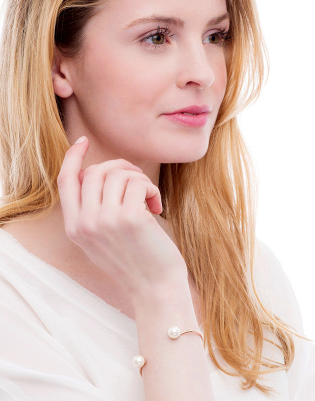 Lost Dream Pearl Cuff (Rose Gold)_Model_Benique