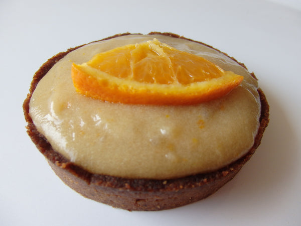 Tartette à la crème d'orange sans gluten