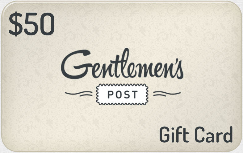 gift card shopping for a gentleman but not sure what to give