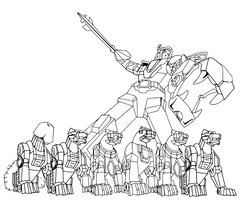 eat a bag of dicks coloring book voltron