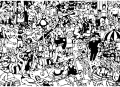 eat a bag of dicks coloring book where's waldo