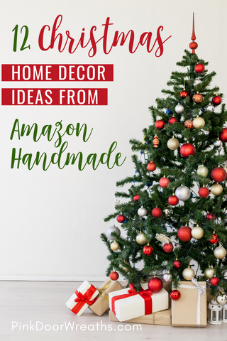 Christmas Home Decor Ideas from Amazon Handmade