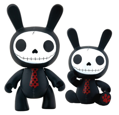 Furrybones® Black Bun-Bun Vinyl