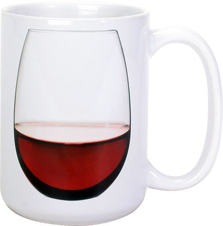 wine glass mug