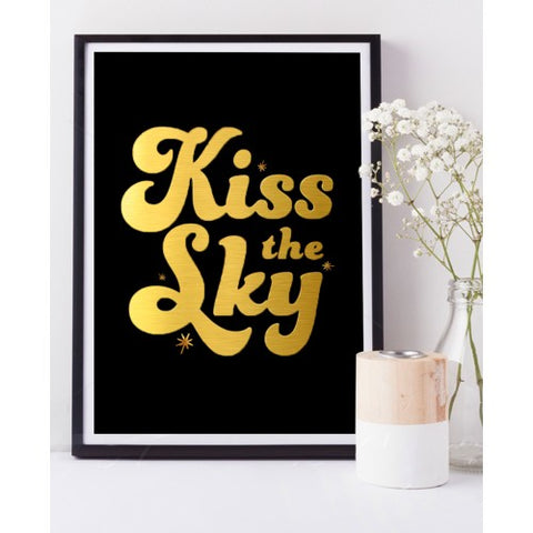 Kiss The Sky Poster Print at The Corner Booth Annandale