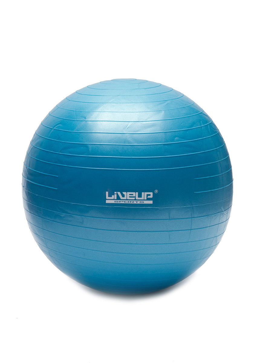 blue exercise ball