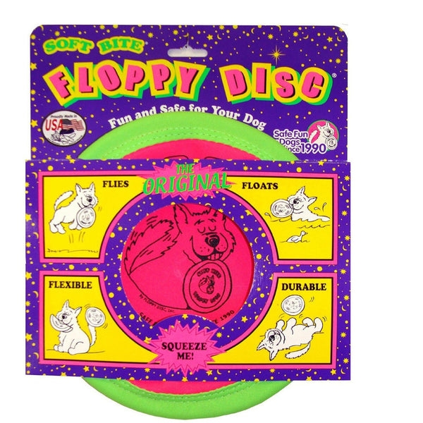 soft bite floppy disc for dogs