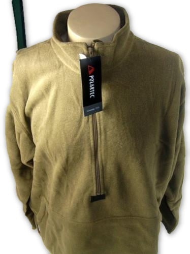 military fleece pullover