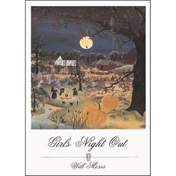 Will Moses Girls Night Out Poster American Folk Art and Calendars UK