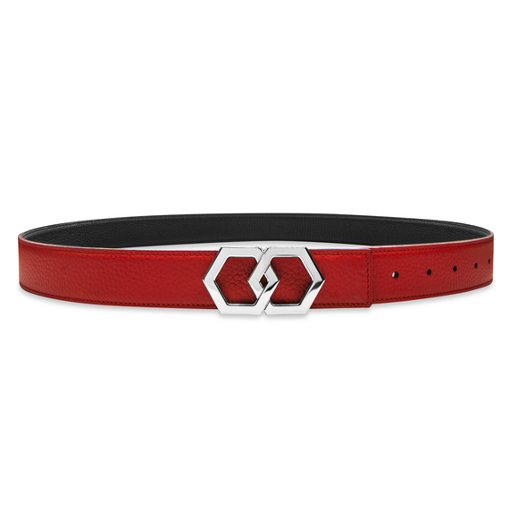 Metale Rosso Noche Belt Reversible