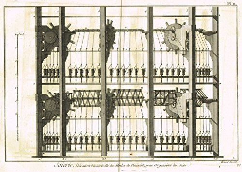 ANTIQUE MECHANICAL PRINT