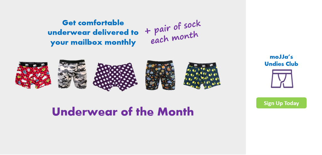 moJJa's Undies Club | Underwear of the Month