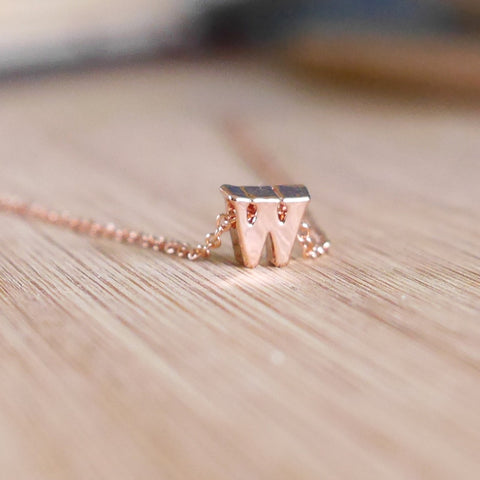 Initial Collection available in Rose Gold now !