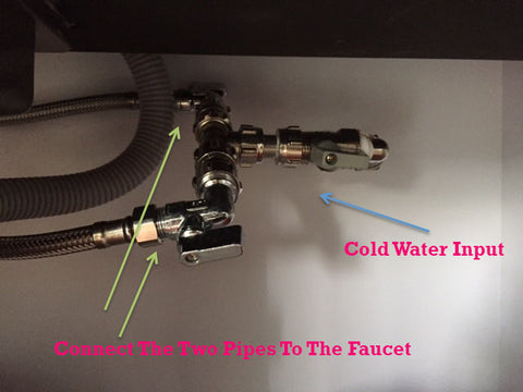 DIY: Can I install a mixer faucet when I have only cold water input?