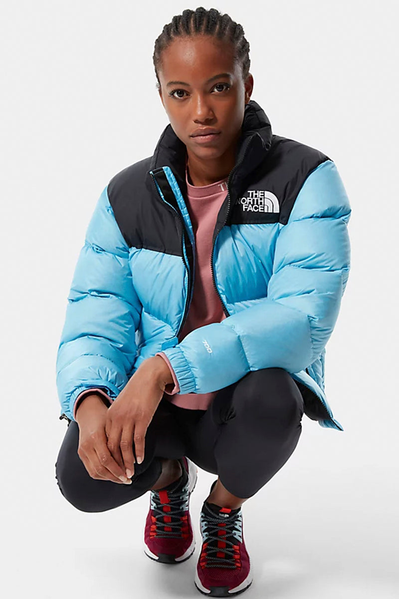 the north face light blue jacket