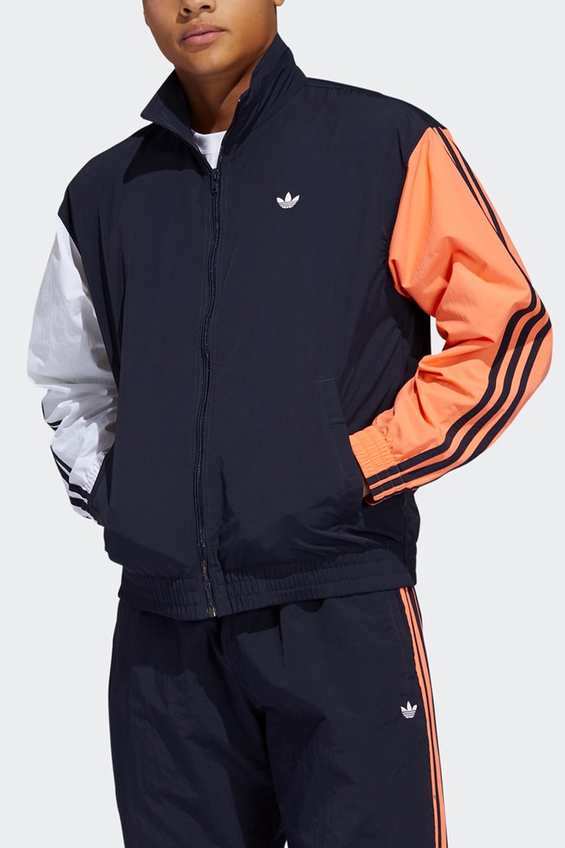 adidas giacca arancione