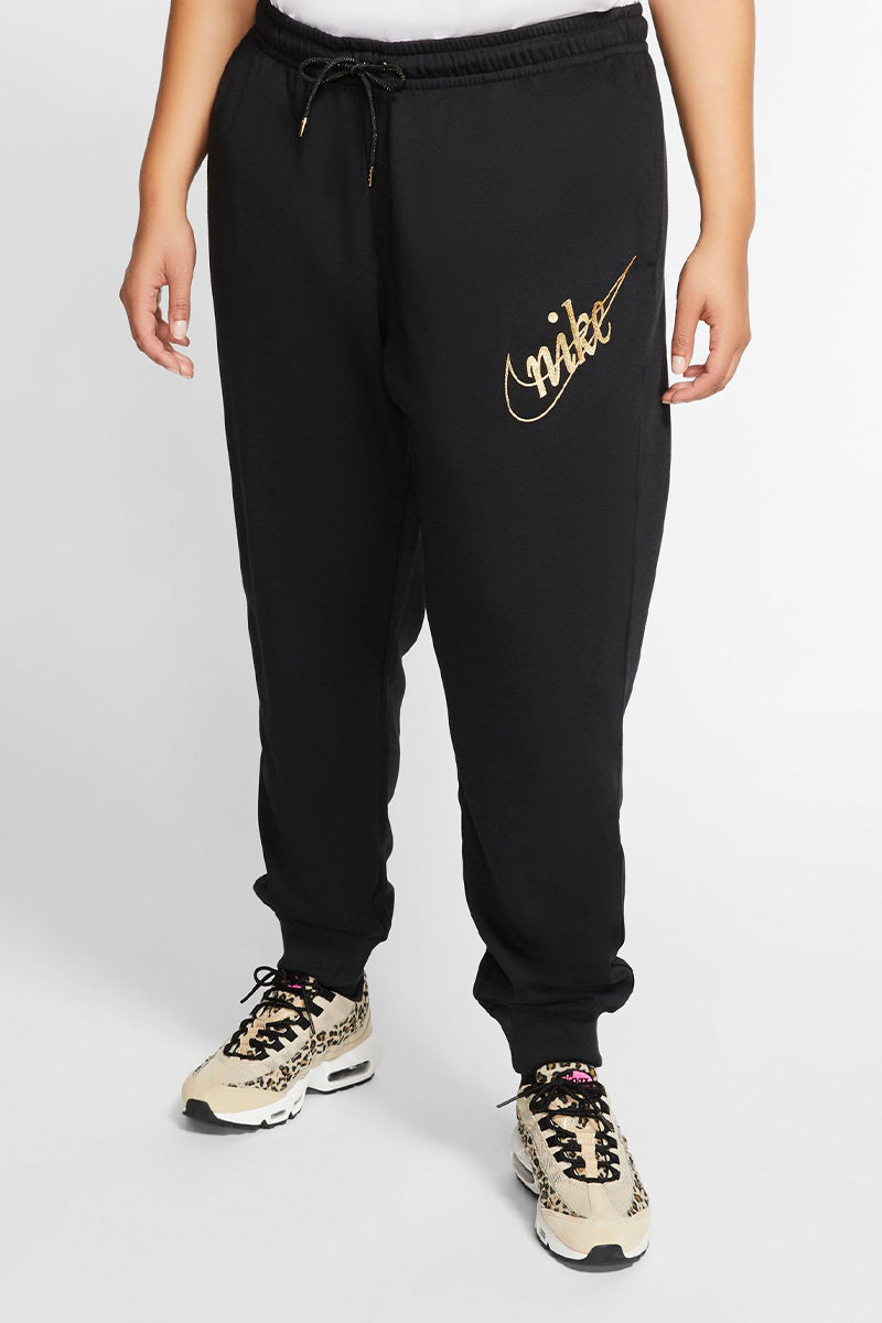 Nike - Fleece Glitter Pants (Black 