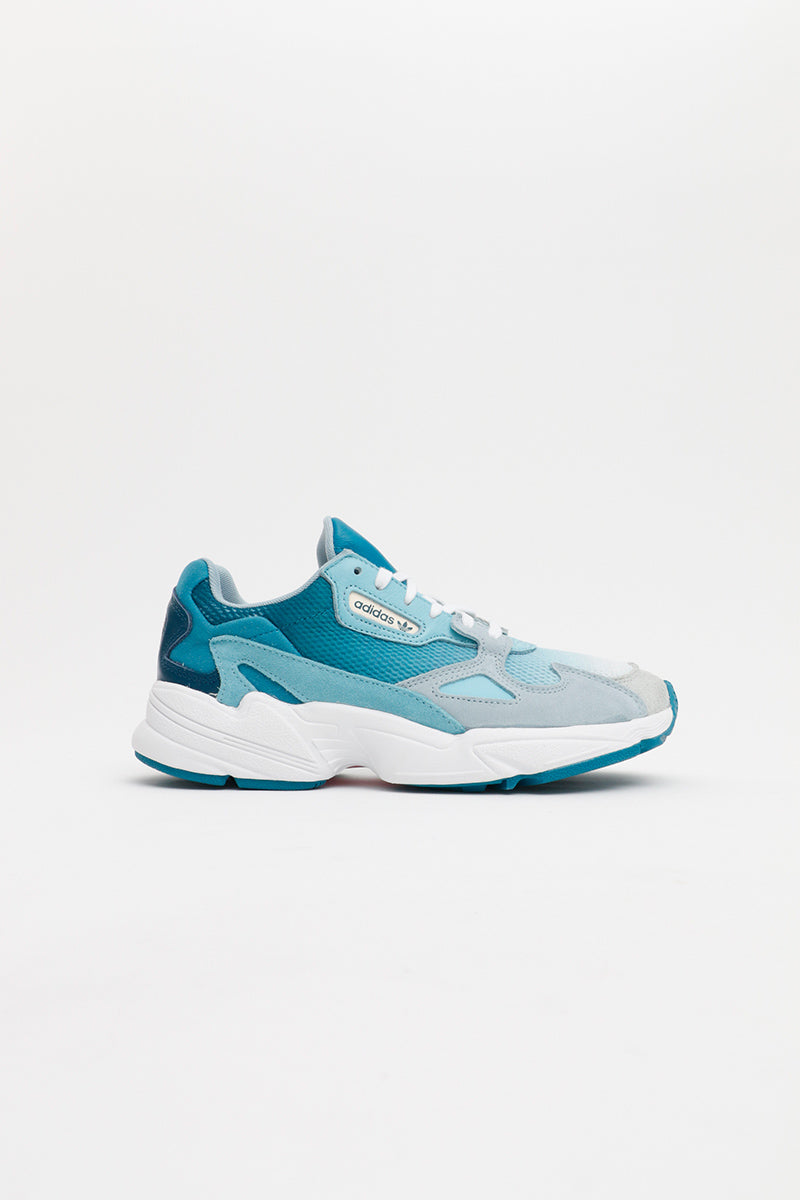 adidas falcon light blue