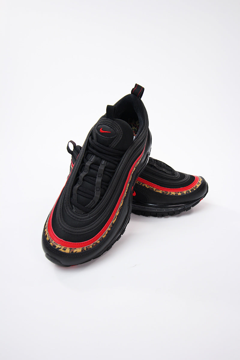 air max 97 university red black print