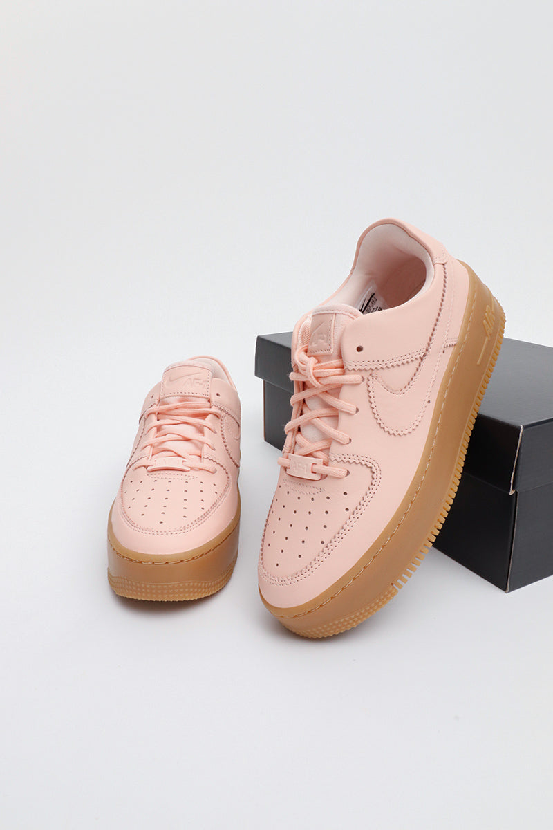 nike air force 1 washed coral