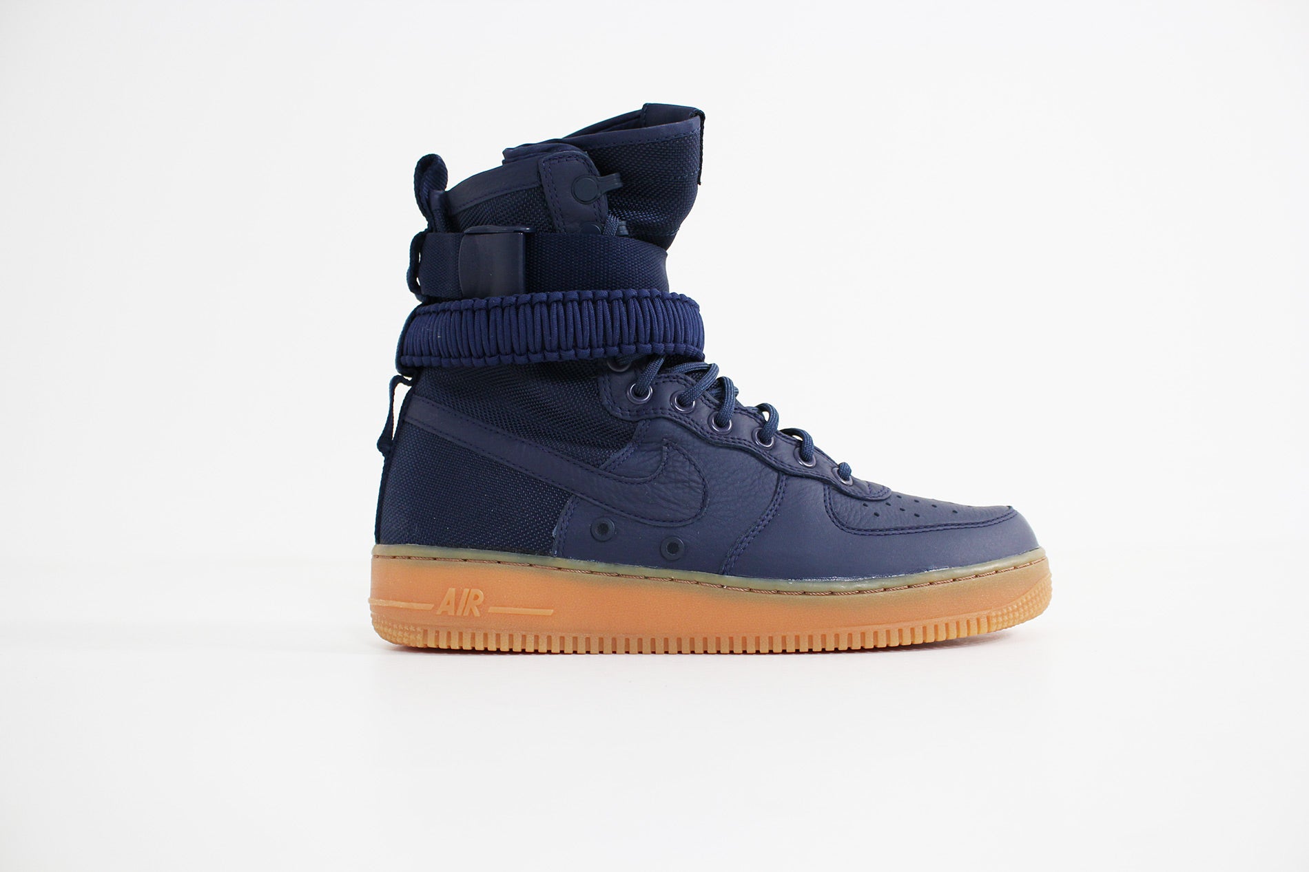 nike sf air force 1 mid navy blue