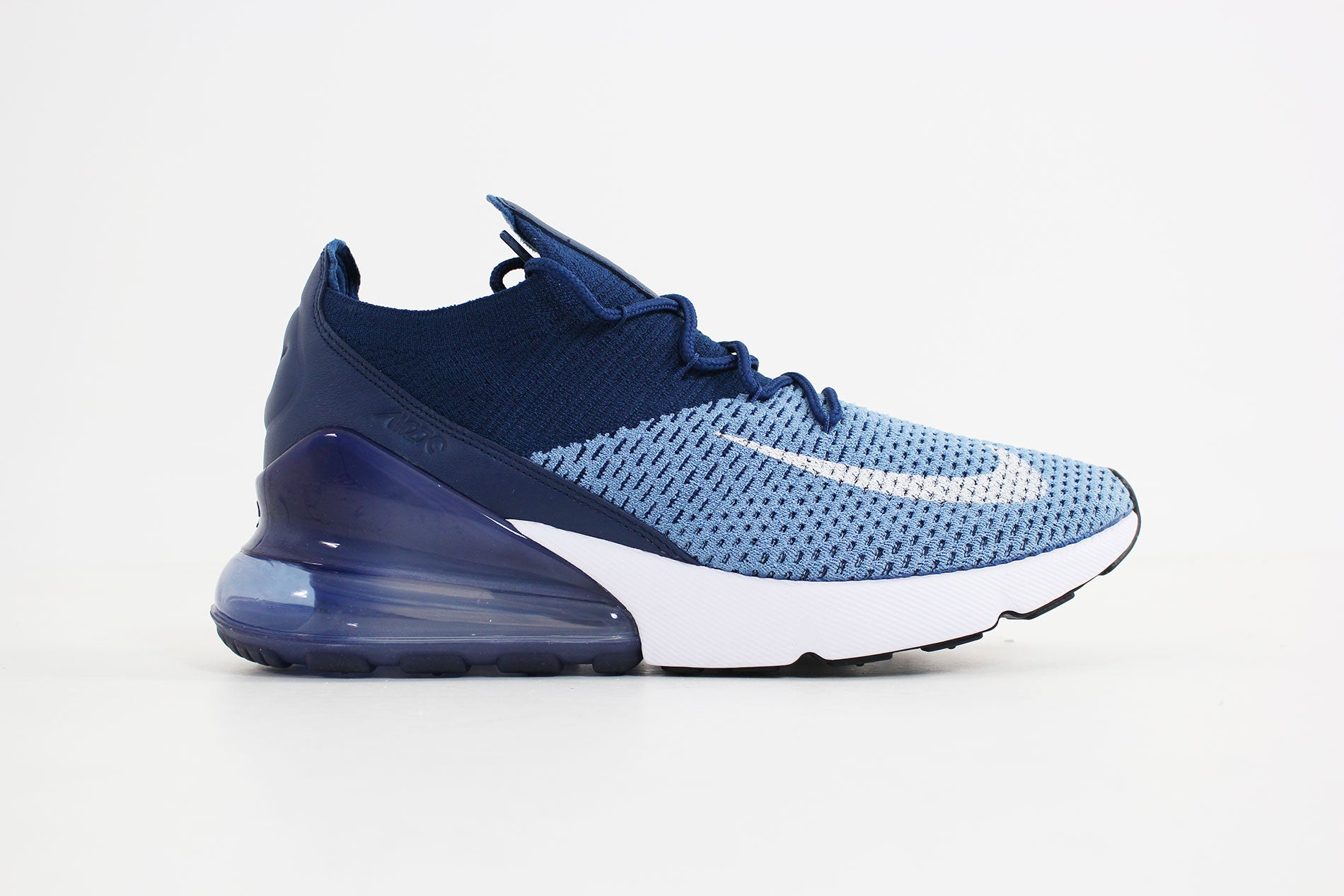 nike air max 270 flyknit work blue