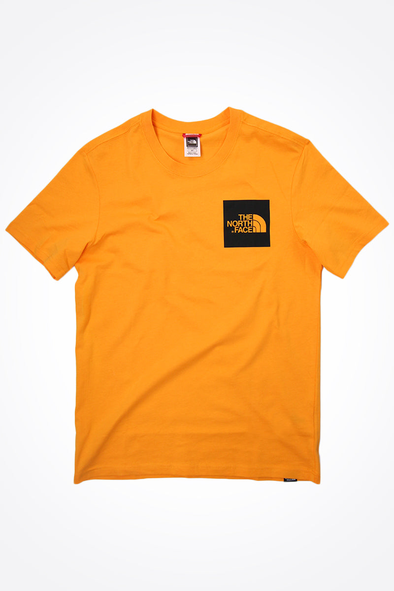 orange north face tshirt