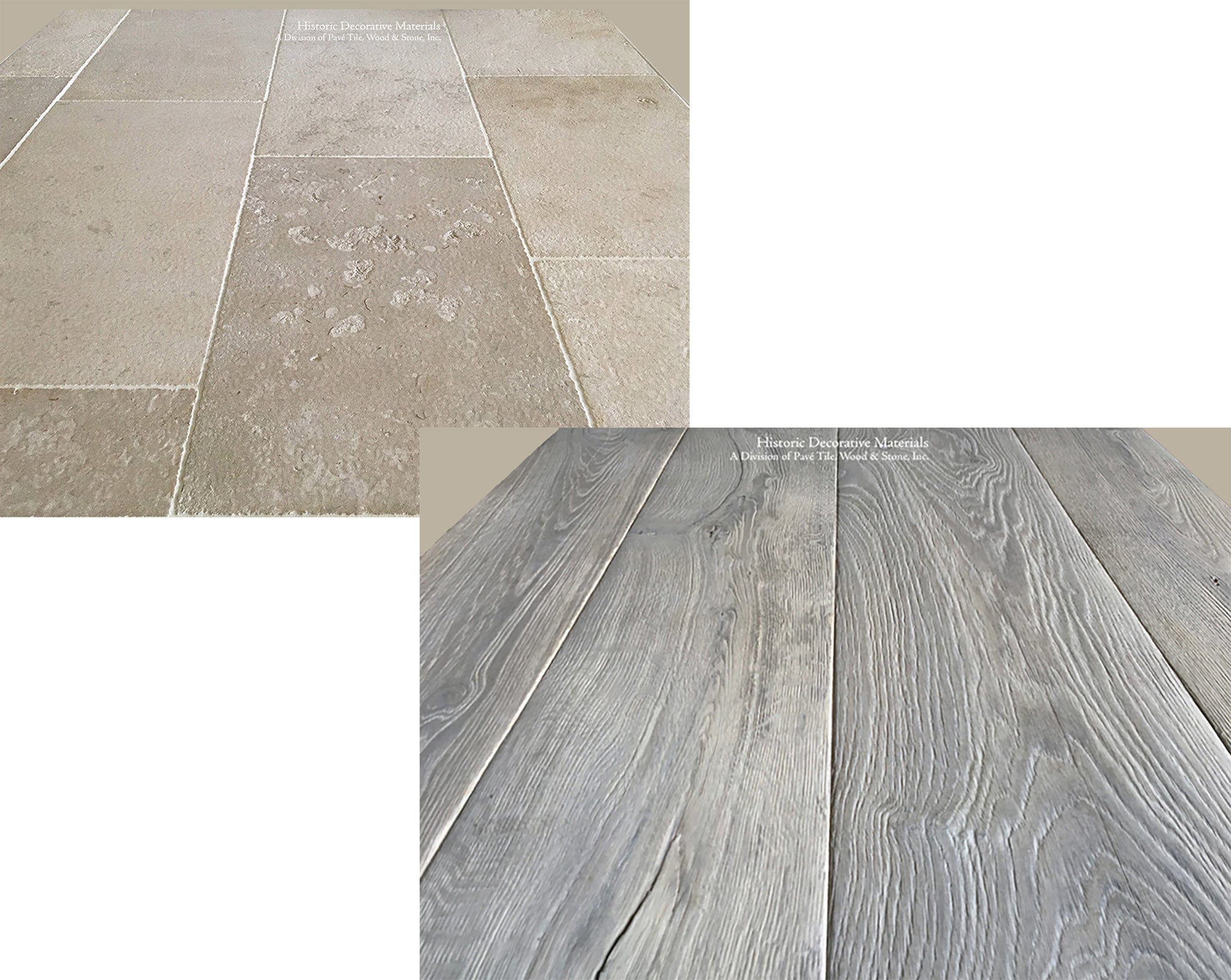 French Limestone Flooring and French Oak Flooring